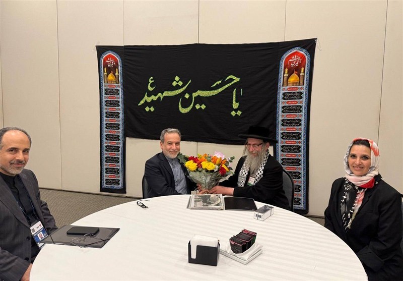 دیدار خاخام ضد صهیونیست با عراقچی در برزیل