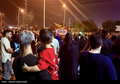 مراسم باشکوه شام غریبان در بندرعباس