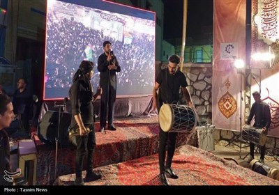 مراسم شام غریبان در بام ایران برگزار شد