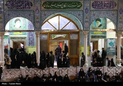 مراسم شام غریبان در بام ایران برگزار شد