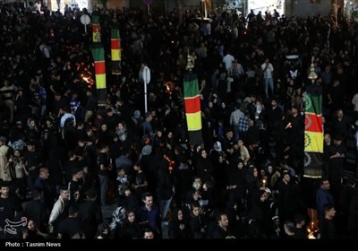 مراسم شام غریبان در بام ایران برگزار شد