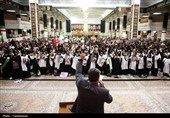 اجتماع رهروان زینبی در حرم حضرت معصومه(س)
