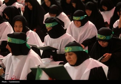 اجتماع رهروان زینبی در حرم حضرت معصومه(س)