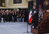مداحی حدادیان در شب اول فاطمیه با حضور رهبر انقلاب