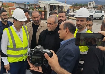 پزشکیان: اتصال به اوراسیا، سکوی پرتاب تجارت و اقتصاد شمال ایران است
