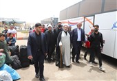 مردم و مسئولان سیستان و بلوچستان پای کار خدمترسانی به اتباع در مسیر بازگشت
