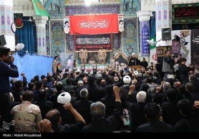 تشییع سرباز شهید امیرعلی کاربخش در راور
