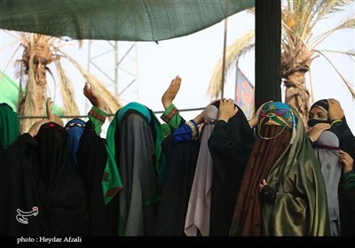 بازسازی واقعه عاشورا در ده‌زیار کرمان