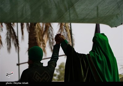 بازسازی واقعه عاشورا در ده‌زیار کرمان