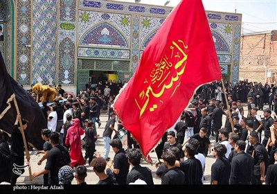 بازسازی واقعه عاشورا در ده‌زیار کرمان