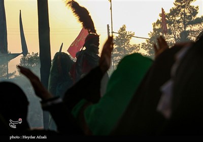 بازسازی واقعه عاشورا در ده‌زیار کرمان