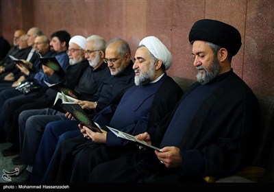 مراسم ختم آیت الله سید محمدباقر حجتی