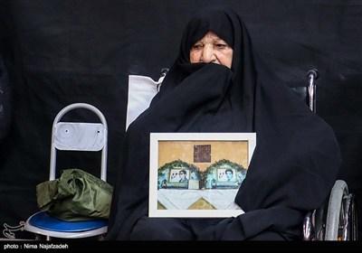 تشییع پیکر مطهر سه شهید در مشهد