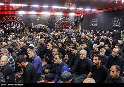تشییع پیکر مطهر سه شهید در مشهد