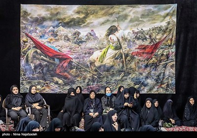 تشییع پیکر مطهر سه شهید در مشهد