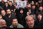 آخرین شب مراسم عزاداری  محرم  در حسینیه امام خمینی(ره)