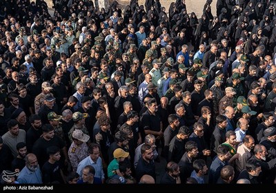 تشییع پیکر دو شهید مدافع وطن در خرم آباد