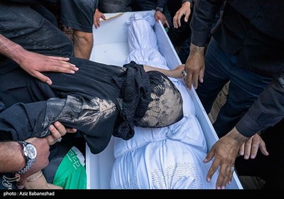 تشییع پیکر دو شهید مدافع وطن در خرم آباد