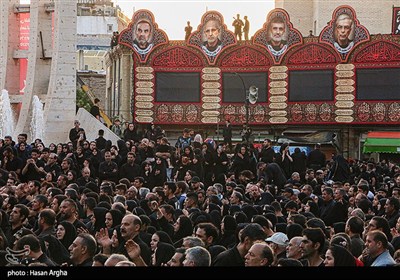 دسته عزاداری &#171;یوم الزینب&#187; در زنجان