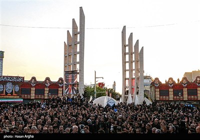 دسته عزاداری &#171;یوم الزینب&#187; در زنجان