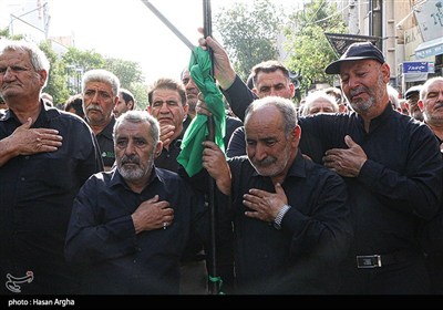 دسته عزاداری &#171;یوم الزینب&#187; در زنجان