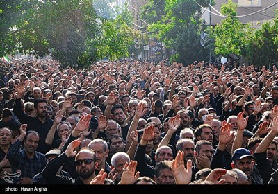 دسته عزاداری &#171;یوم الزینب&#187; در زنجان