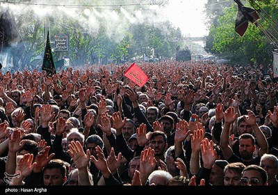دسته عزاداری &#171;یوم الزینب&#187; در زنجان