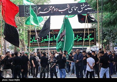 دسته عزاداری &#171;یوم الزینب&#187; در زنجان