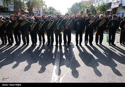 دسته عزاداری &#171;یوم الزینب&#187; در زنجان