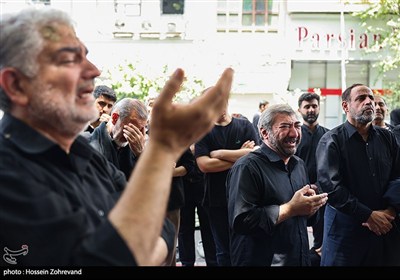عزاداری روز عاشورا در هیئت محبان الفاطمه (س)