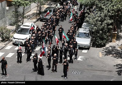 عزاداری روز عاشورا در هیئت محبان الفاطمه (س)