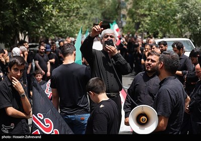 عزاداری روز عاشورا در هیئت محبان الفاطمه (س)