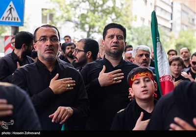 عزاداری روز عاشورا در هیئت محبان الفاطمه (س)