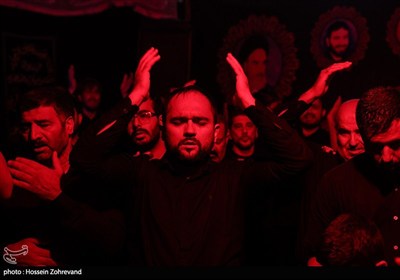 عزاداری روز عاشورا در هیئت محبان الفاطمه (س)