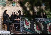 مراسم روضه اباعبدالله الحسین (ع)در خانه تاریخی نبوی قزوین