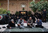مراسم روضه اباعبدالله الحسین (ع)در خانه تاریخی نبوی قزوین