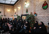 مراسم روضه اباعبدالله الحسین (ع)در خانه تاریخی نبوی قزوین