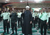 عزاداری شهادت امام سجاد(ع) در ستاد فرماندهی انتظامی خراسان‌ جنوبی+تصویر