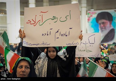 اجتماع بزرگ زینبیون در حرم مطهر حضرت شاهچراغ (ع)