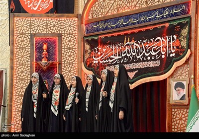 اجتماع بزرگ زینبیون در حرم مطهر حضرت شاهچراغ (ع)