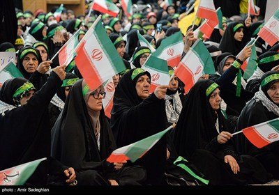 اجتماع بزرگ زینبیون در حرم مطهر حضرت شاهچراغ (ع)