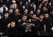 آخرین شب مراسم عزاداری  محرم  در حسینیه امام خمینی(ره)