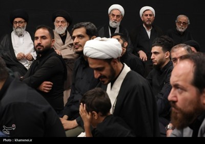 آخرین شب مراسم عزاداری محرم در حسینیه امام خمینی(ره)