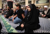 آخرین شب مراسم عزاداری  محرم  در حسینیه امام خمینی(ره)
