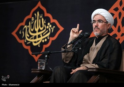 آخرین شب مراسم عزاداری محرم در حسینیه امام خمینی(ره)