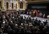 آخرین شب مراسم عزاداری  محرم  در حسینیه امام خمینی(ره)