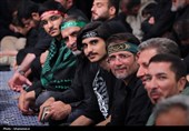 آخرین شب مراسم عزاداری  محرم  در حسینیه امام خمینی(ره)