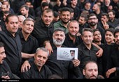 آخرین شب مراسم عزاداری  محرم  در حسینیه امام خمینی(ره)