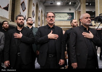 آخرین شب مراسم عزاداری محرم در حسینیه امام خمینی(ره)