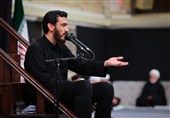 نوحهخوانی حاج مهدی رسولی در شب آخر عزاداری در حسینیه امام خمینی(ره)